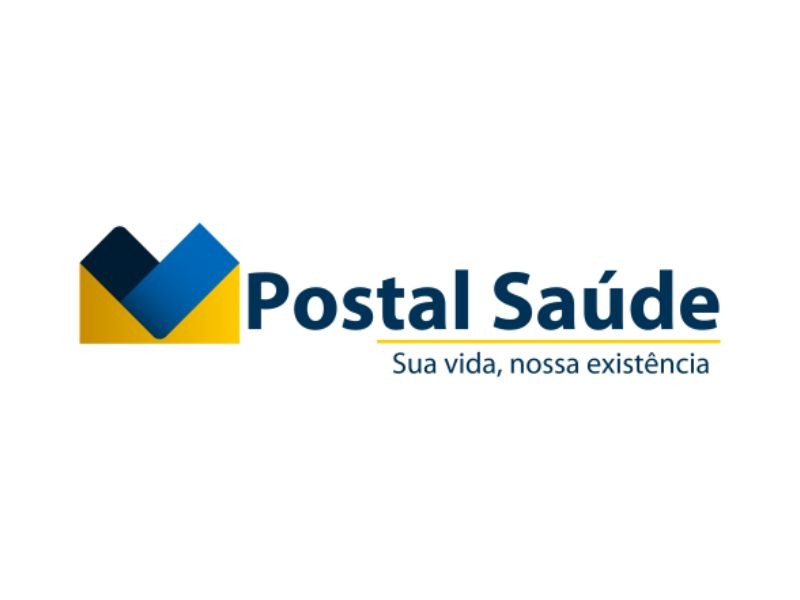 Logo Postal Saúde, convênio aceito pela Eye Center em Sinop